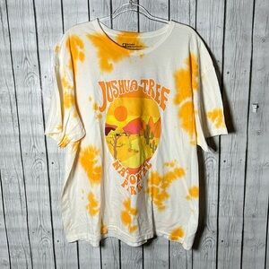 Joshua Tree National Park Soft Comfy Outdoors Nature Tie Dye Tee size XXL
